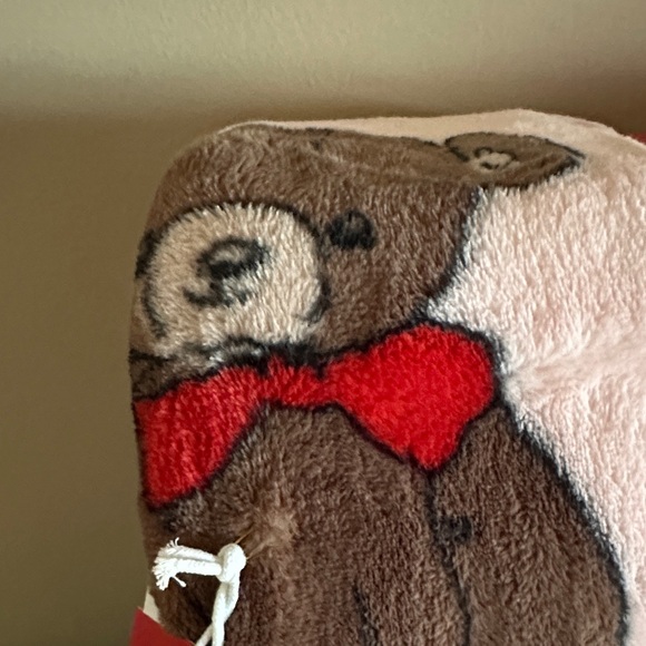 Cuddle in Love Valentine Teddy Bear 🧸 Blanket Queen Heart ♥️ NEW! - Picture 10 of 10